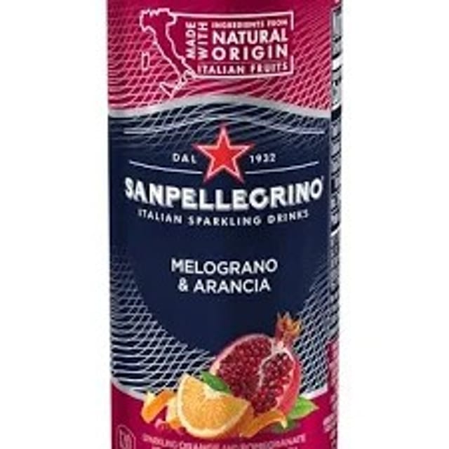 San Pellegrino-Pomegranate & Orange.