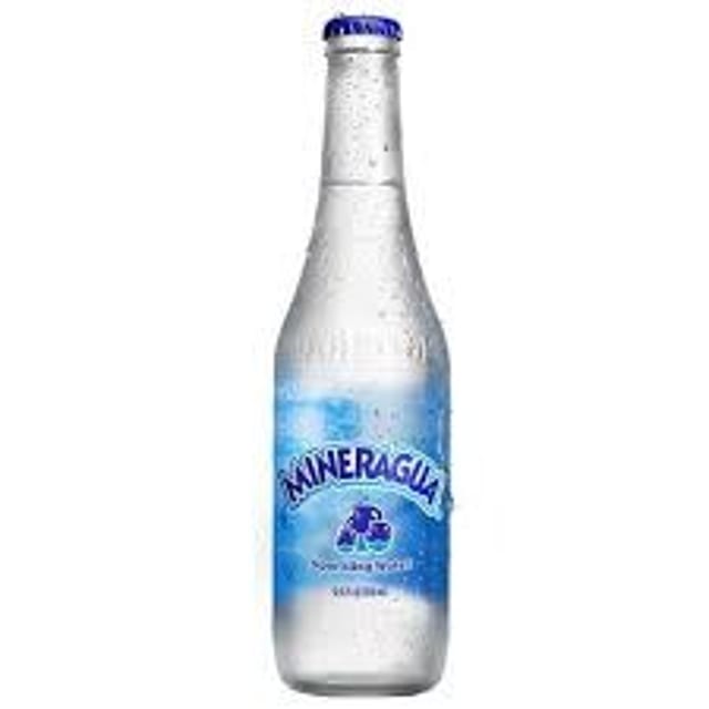 Mineragua Sparkling Water.