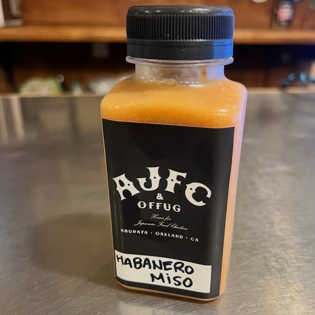 Habanero Miso Bottle.