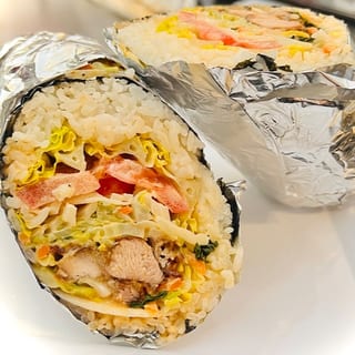 Fried Chicken Burrito 