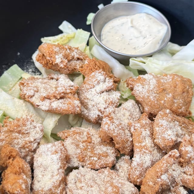 VEGAN Popcorn "Chicken" (Double Serving).