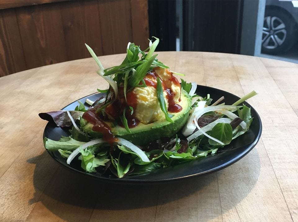 Deviled Avocado (GF).